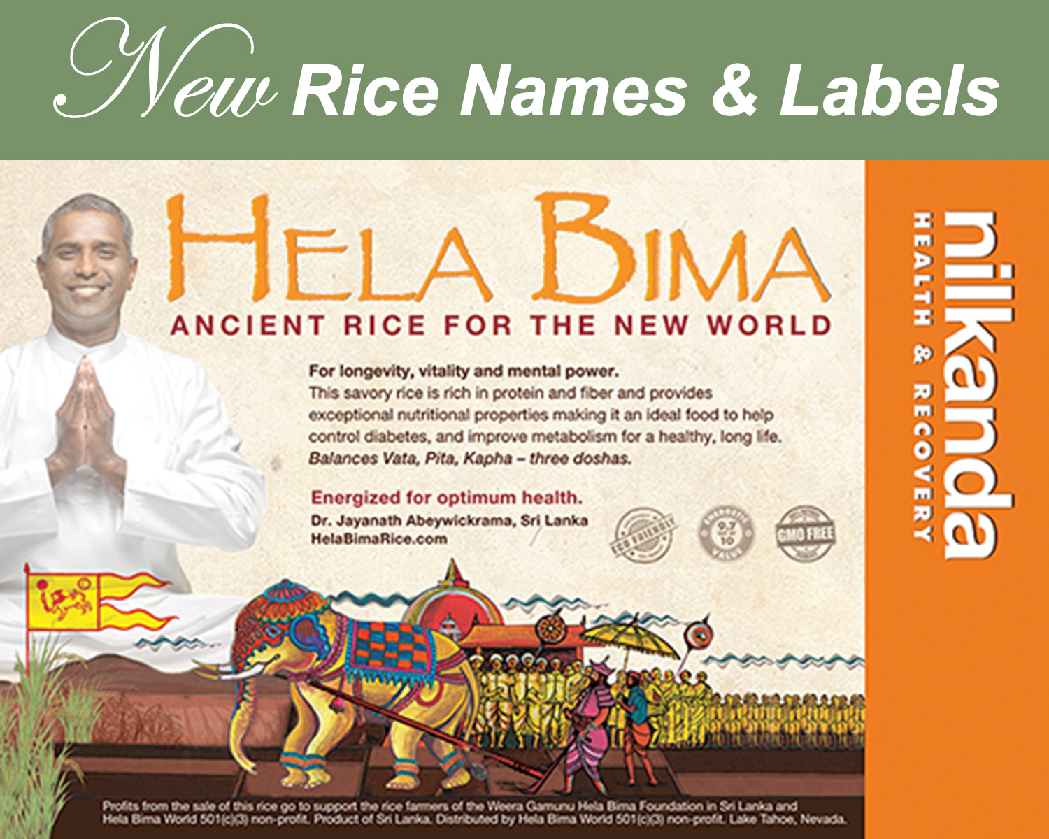 New Rice Names and Labels